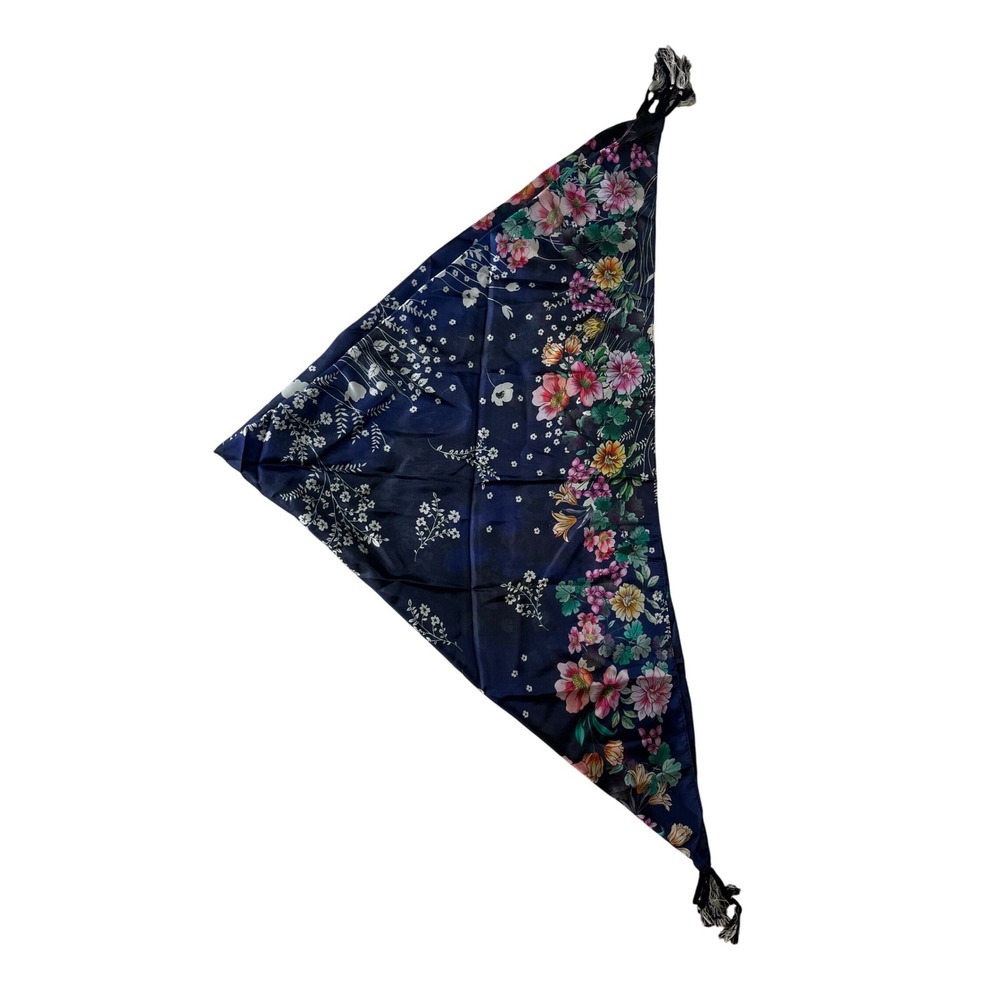 NWT Johnny Was Bursting Floral Silk Scarf - Picture 3 of 8